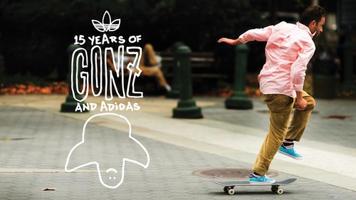 adidas skateboarding 『15 YEARS OF GONZ ＋ ADIDAS』 マーク ...